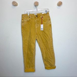 Urban Outfitters Yellow Straight Leg Jeans